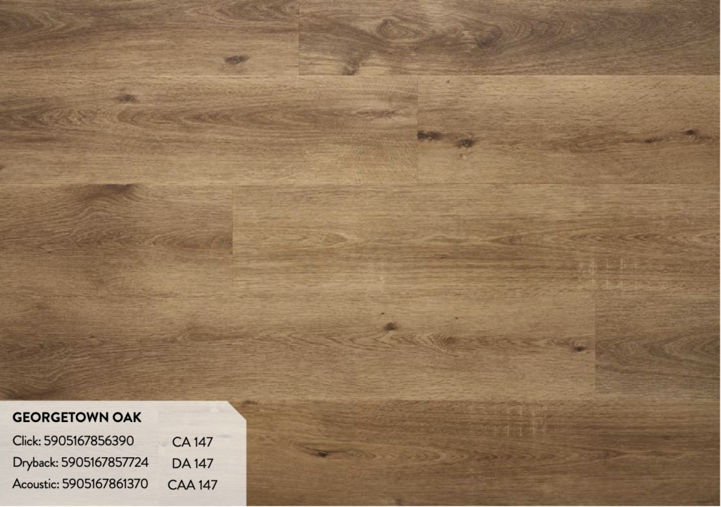 Georgetown Oak wood floor panelling from Arbiton