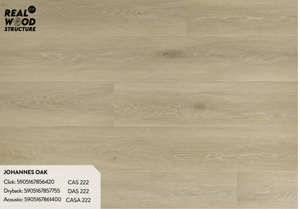 Johannes Oak LVT Wood flooring panel